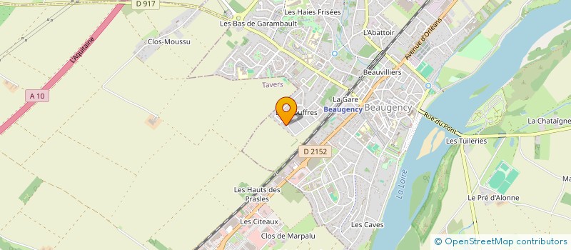 localisation de l'entreprise MADAME WAFA BENHAMAD à BEAUGENCY