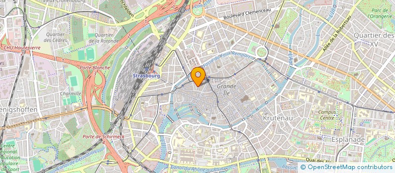 localisation de l'entreprise MADAME WAFA BOUNAIRA à STRASBOURG
