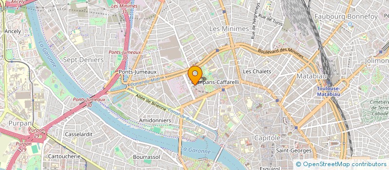 localisation de l'entreprise MADAME WAFA EL MOHANI  TOULOUSE