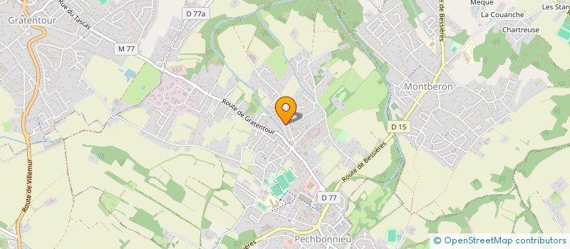 localisation de l'entreprise MADAME WAFA ESSAID  PECHBONNIEU