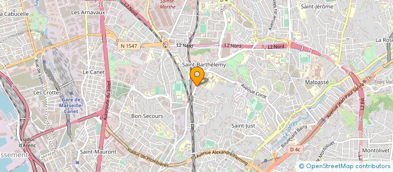 localisation de l'entreprise MADAME WAFA FETIMI à MARSEILLE