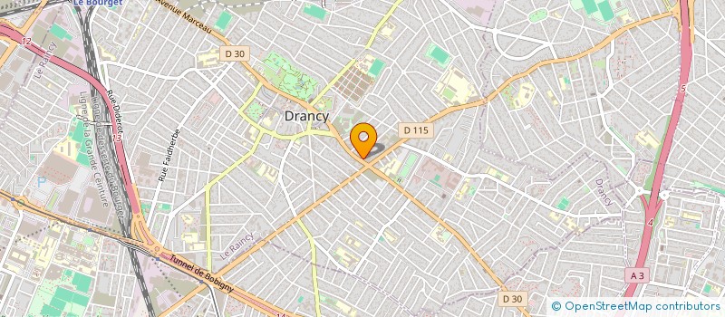 localisation de l'entreprise MADAME WAFA GHATTAB à DRANCY