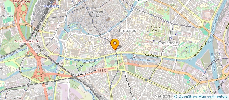 localisation de l'entreprise MADAME WAFA N'DIAYE à STRASBOURG
