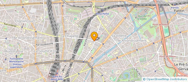 localisation de l'entreprise MADAME WAFA TAHIR  PARIS