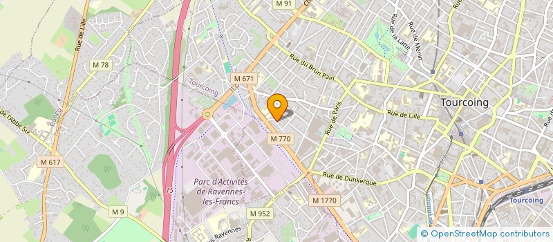 localisation de l'entreprise MADAME WAFA ZHIRI à TOURCOING