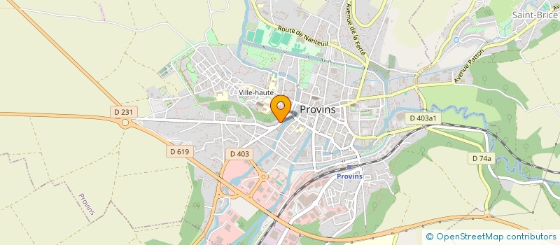 localisation de l'entreprise MADAME WAFAA ABDELRAHMAN IBRAHIM MOHAMED  PROVINS