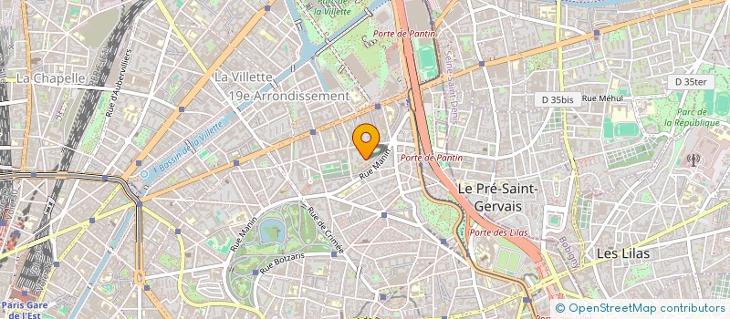 localisation de l'entreprise MADAME WAFAA BENSALEM  PARIS