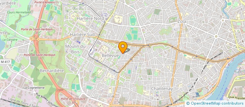 localisation de l'entreprise MADAME WAFAA DGHAIRA  NANTES