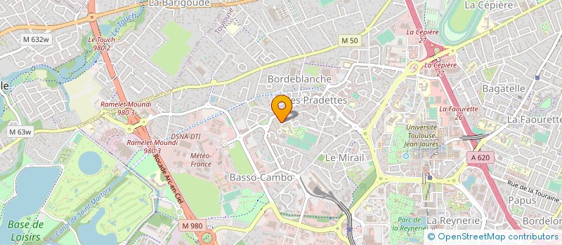 localisation de l'entreprise MADAME WAFFA SOUAR  TOULOUSE