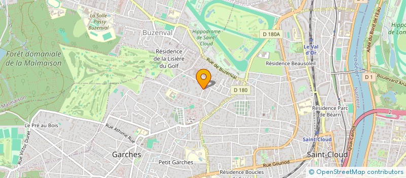 localisation de l'entreprise MADAME WAGNE WAGNE à GARCHES