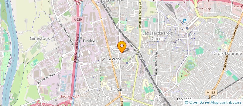 localisation de l'entreprise MADAME WAHBI KOUAIDIA à TOULOUSE