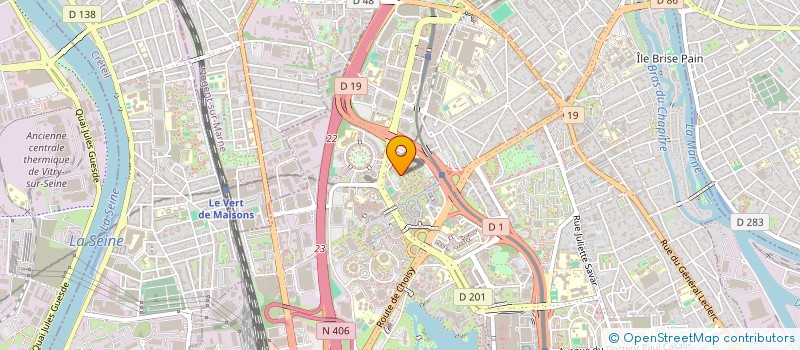 localisation de l'entreprise MADAME WAHE GNENIPA  CRETEIL