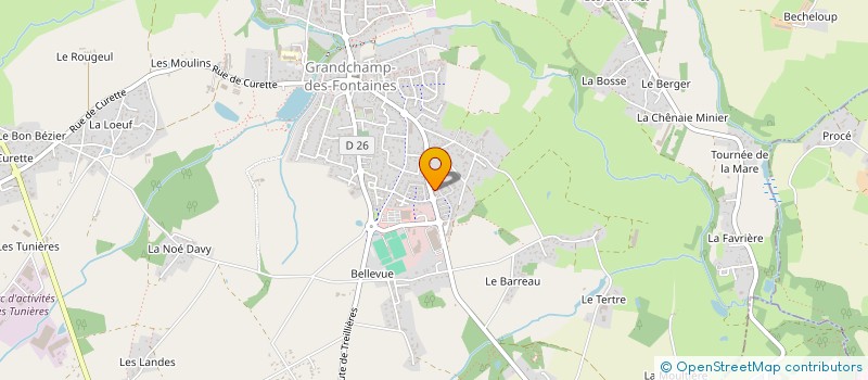 localisation de l'entreprise MADAME WAHEEDA MOREL  GRANDCHAMP-DES-FONTAINES