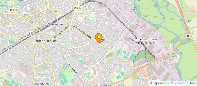 localisation de l'entreprise MADAME WAHIBA AYAD à CHATEAUROUX