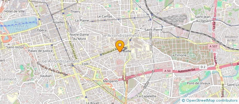 localisation de l'entreprise MADAME WAHIBA KAMERGI à MARSEILLE