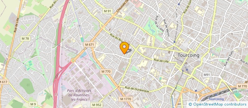 localisation de l'entreprise MADAME WAHIBA NOUALI à TOURCOING