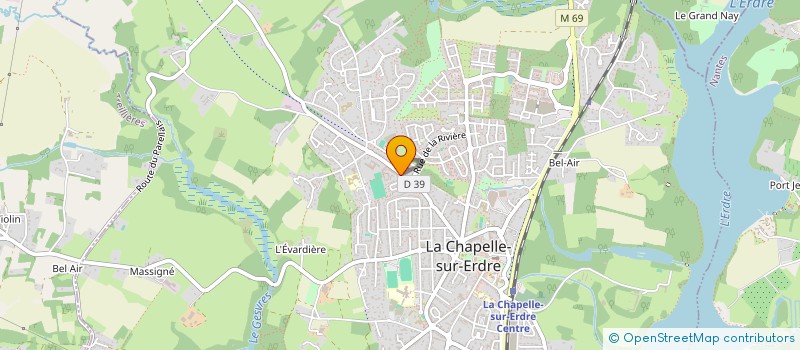 localisation de l'entreprise MADAME WAHIBA SEDDIKI à LA CHAPELLE-SUR-ERDRE