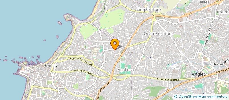 localisation de l'entreprise MADAME WAHIBA SOLTANI à BIARRITZ