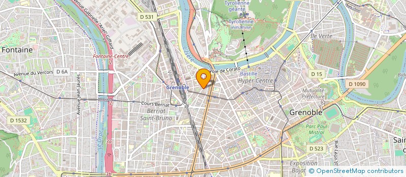 localisation de l'entreprise MADAME WAHIDA KHALIL à GRENOBLE