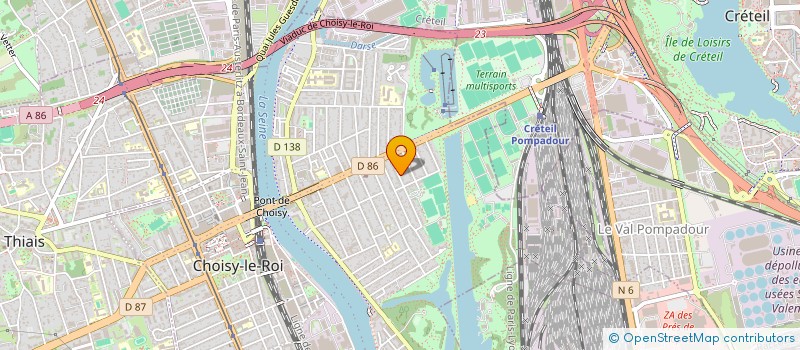 localisation de l'entreprise MADAME WAI NG à CHOISY-LE-ROI