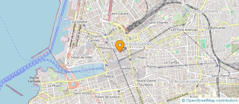 localisation de l'entreprise MADAME WALAA ELSHIMY  MARSEILLE