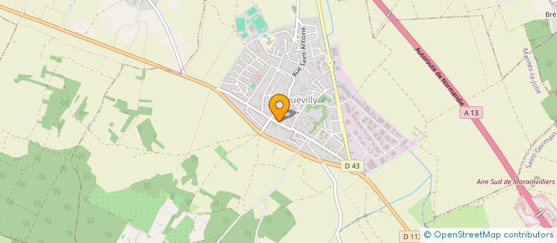 localisation de l'entreprise MADAME WALLEN GONZALES  ECQUEVILLY