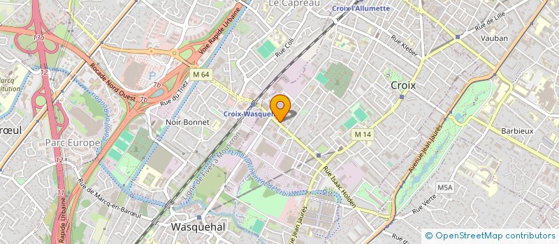 localisation de l'entreprise MADAME WALLIS BAVIERE  CROIX