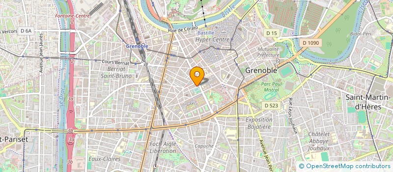 localisation de l'entreprise MADAME WALLIS MELLOULI à GRENOBLE