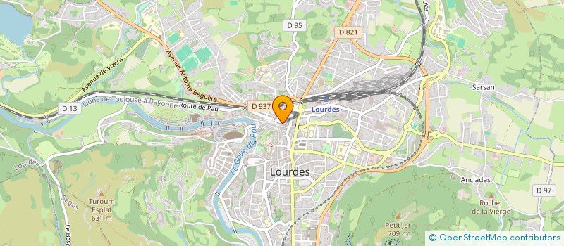 localisation de l'entreprise MADAME WALLYS POUBLANC BARZU à LOURDES