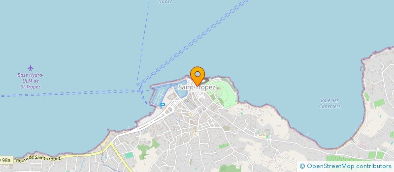 localisation de l'entreprise MADAME WALTER WOLKOWICZ à SAINT-TROPEZ