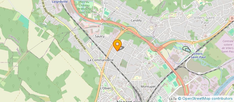 localisation de l'entreprise MADAME WAN LING à NOGENT-SUR-OISE
