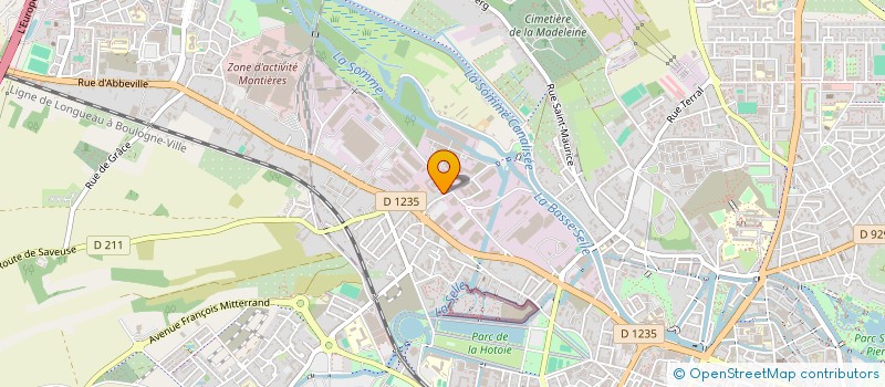 localisation de l'entreprise MADAME WANDA COINCE à AMIENS