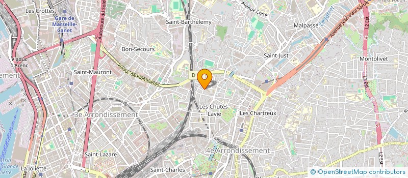 localisation de l'entreprise MADAME WANDA DEPREY à MARSEILLE