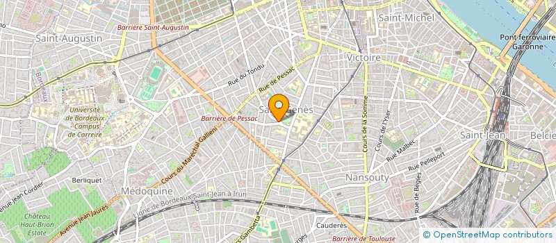 localisation de l'entreprise MADAME WANDA LAURENT  BORDEAUX