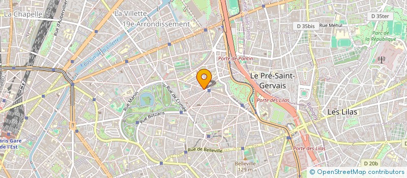 localisation de l'entreprise MADAME WANDA POSSELT  PARIS