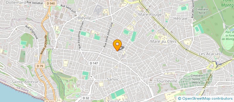 localisation de l'entreprise MADAME WANDA STEPHANIE STERVINOU  LE HAVRE