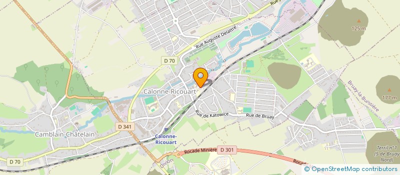 localisation de l'entreprise MADAME WANDA SULIK  CALONNE-RICOUART