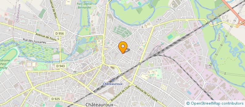 localisation de l'entreprise MADAME WANDA WISZNIEWSKI à CHATEAUROUX