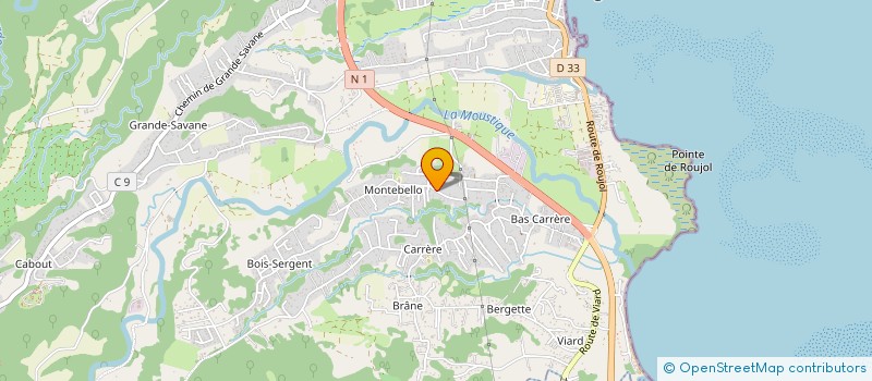 localisation de l'entreprise MADAME WANDY SIOURAY  PETIT-BOURG