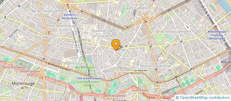 localisation de l'entreprise MADAME WANG YU  PARIS