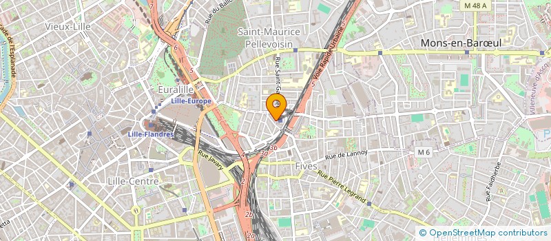 localisation de l'entreprise MADAME WANGLA CLIMBIE à LILLE