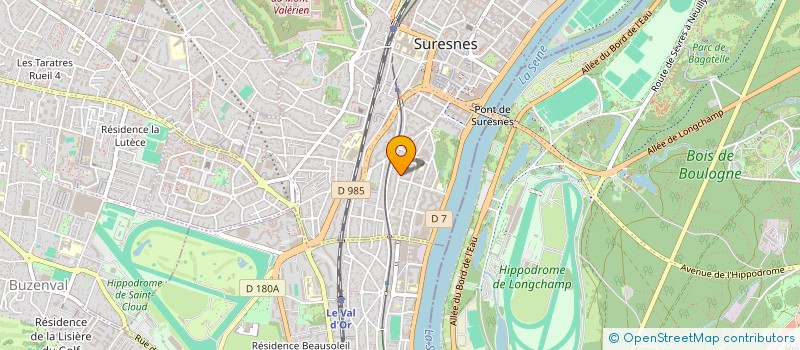localisation de l'entreprise MADAME WANGLAN XUE à SURESNES