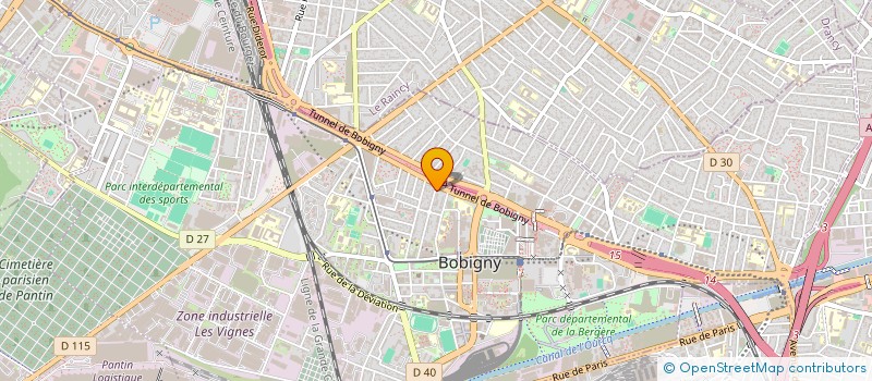 localisation de l'entreprise MADAME WANISSA EL ABBOUZI  BOBIGNY