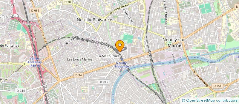 localisation de l'entreprise MADAME WANWIPA MASOO à NEUILLY-PLAISANCE