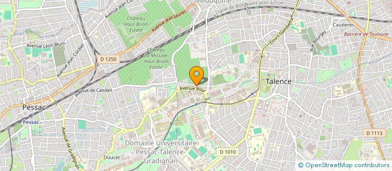 localisation de l'entreprise MADAME WANXIN HE  TALENCE