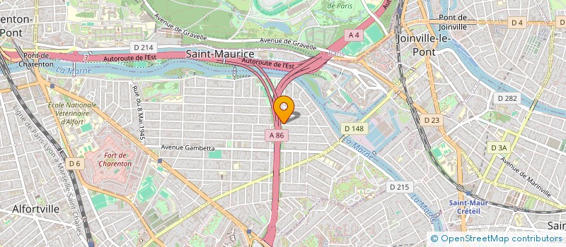 localisation de l'entreprise MADAME WARDA CHOUGUI à MAISONS-ALFORT