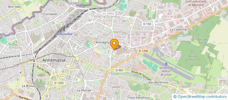 localisation de l'entreprise MADAME WARDA KAHOUL  ANNEMASSE