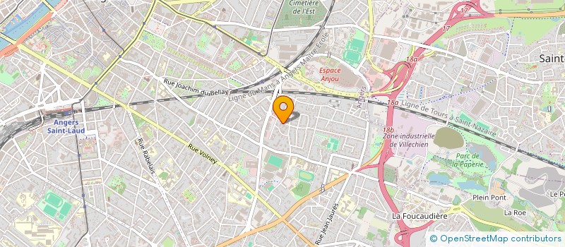 localisation de l'entreprise MADAME WARDATI AHMED à ANGERS