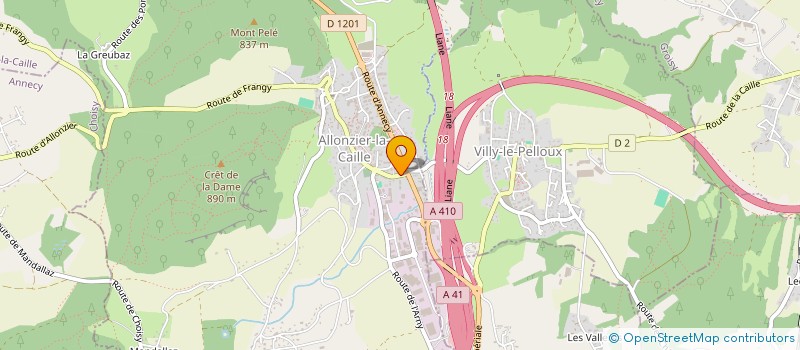 localisation de l'entreprise MADAME WASANA KAIKHUNTHOT  ALLONZIER-LA-CAILLE