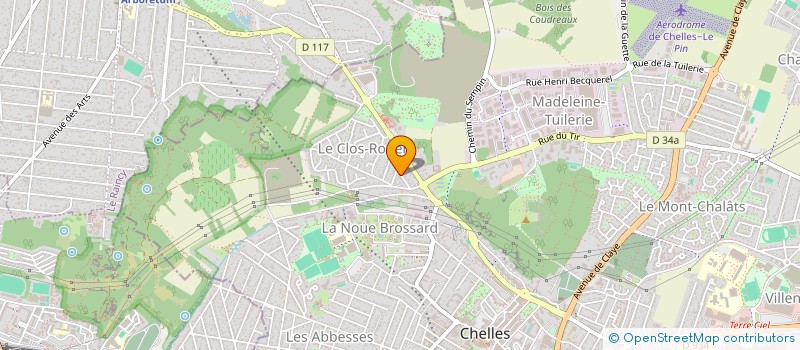 localisation de l'entreprise MADAME WASSIA KALOU  CHELLES